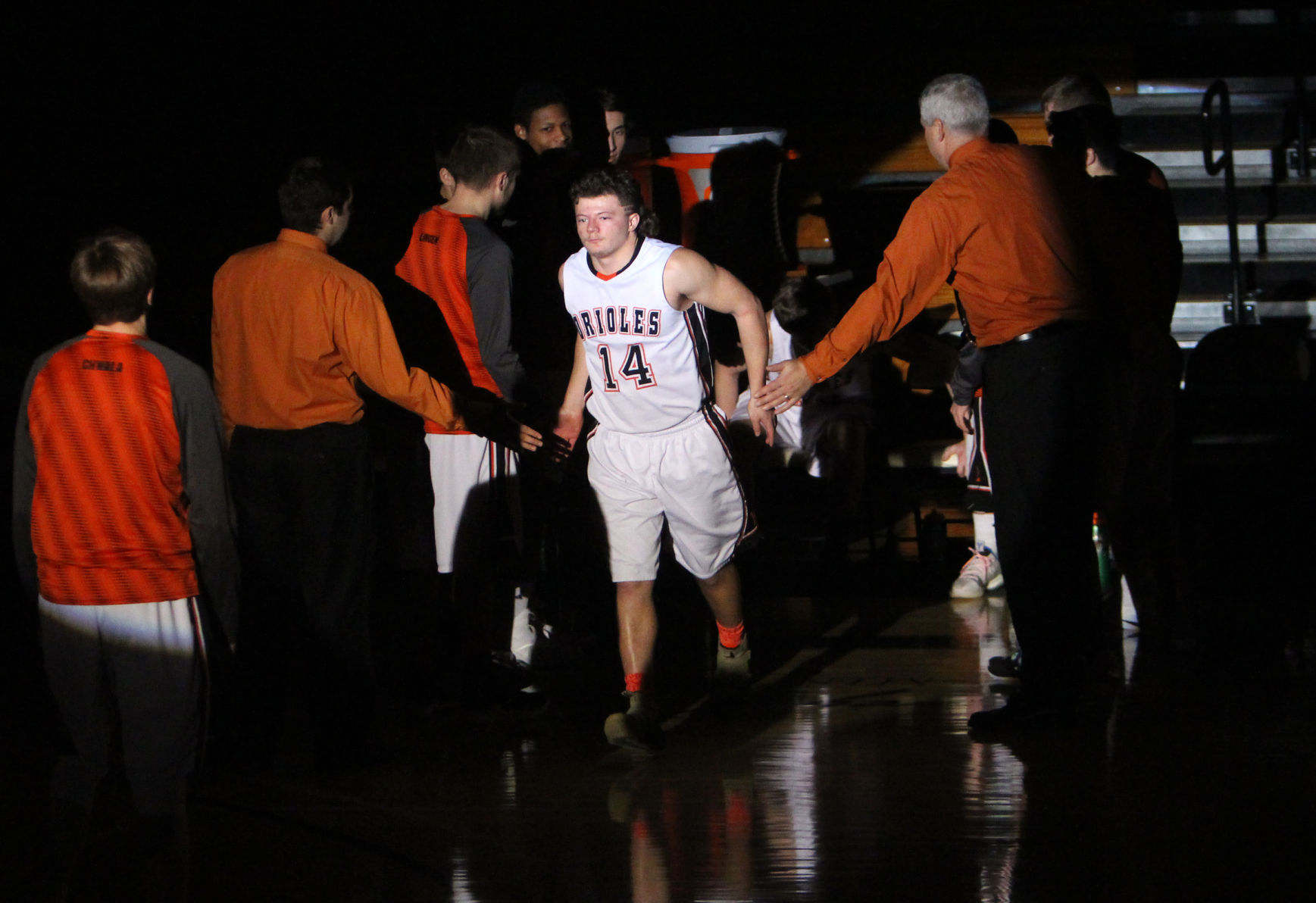 Bloomer boys basketball vs Stanley-Boyd at UW-Stout 12-1-18